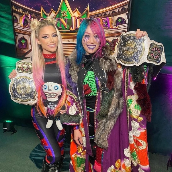Alexa Bliss and Asuka