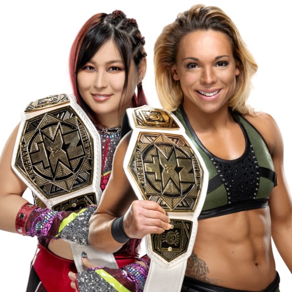 Io Shirai and Zoey Stark