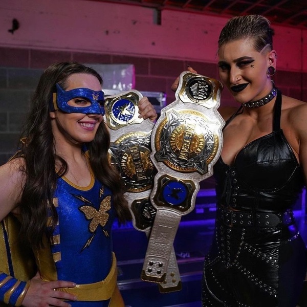 Nikki A.S.H and Rhea Ripley