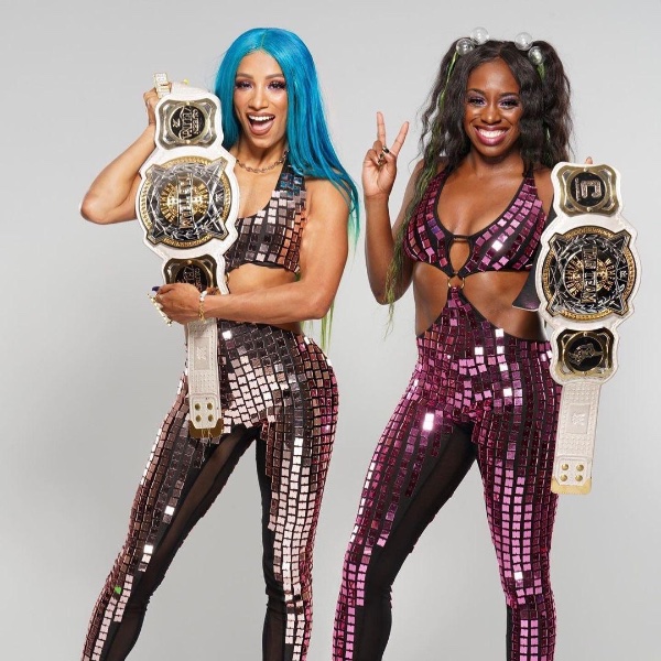 Sasha Banks and Naomi