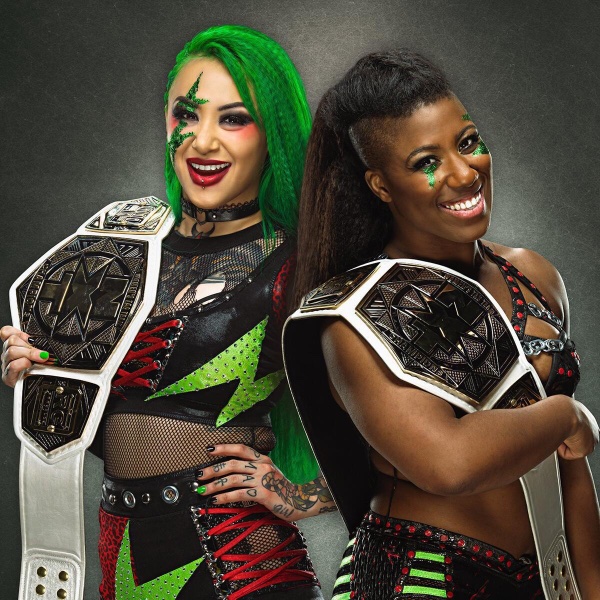Shotzi Blackheart and Ember Moon