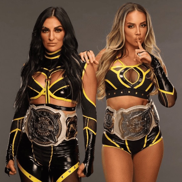 Sonya Deville and Chelsea Green