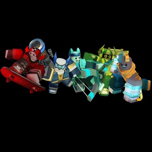 Skateboard / Rocket / Slingshot / Boombox / Coil