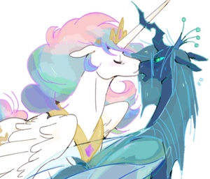 Celestia x Chrysalis