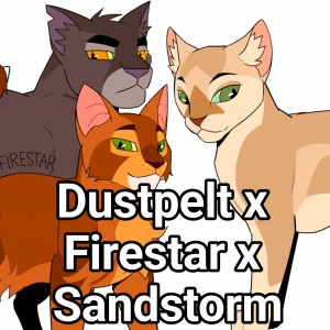 Dustpelt x Firestar x Sandstorm