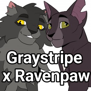Graystripe x Ravenpaw