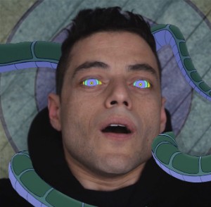 Rami Malek captured