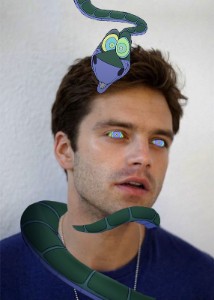 Sebastian Stan surprised