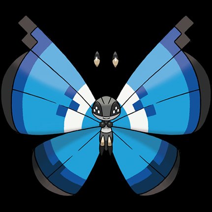 0666 Vivillon Marine