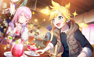 Surrounded by Spring-Colored Sweets (untrained)