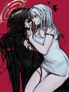 Falke & Ariane (everotten made the art)