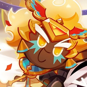 Golden cheese cookie