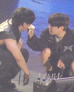 taking care of him