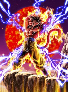 LR AGL SSJ4 Goku Transformation