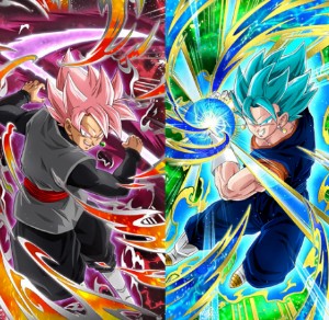 PHY Vegito Blue / AGL Rose Goku Black