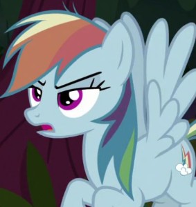 Mean Rainbow Dash
