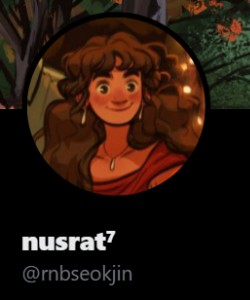 nusrat⁷ @rnbseokjin
