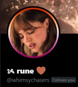 Rune @whimsychasers