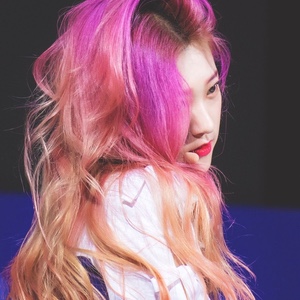 Pink to Yellow Ombre