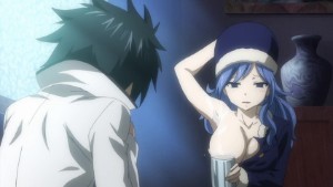 Offering water for Gray