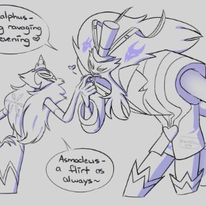 IcyLust / FrozenChicken (Andrealphus Asmodeus) art by kremlin_art