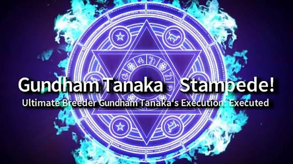 Gundham Tanaka Stampede—Gundham Tanaka’s execution